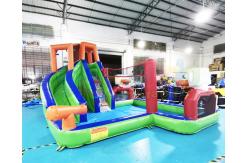 China Big Pool Kids Slide Bouncer Outdoor Inflatable Water Slides supplier