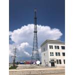 Mobile Hot Dip Galvanizing 55m 4 Leg Cell Phone Antenna Locator Self Supporting for sale