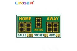 China High Resolution Electronic Baseball Board LED Segment Digit High Refresh Rate supplier