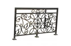 China Handcrafted Custom Wrought Iron Balustrades Very Convenient To Clean For Home supplier