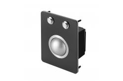 China Stainless Steel Black Optical Trackball Pointing Device Vandal Proof And Weatherproof supplier