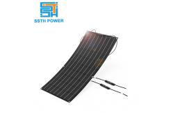 China 100W Monocrystalline Solar Panel Flexible  Pv Panels Temperature Resistance supplier