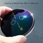 Progressive Semi-finished UC/HC/HMC Photochromic Optical Lens for sale