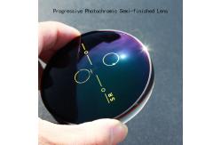 China Progressive Semi-finished UC/HC/HMC Photochromic Optical Lens supplier