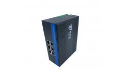China FCC Standards Din Rail Industrial Unmanaged POE Switch Comply With IEEE802.3Af/At supplier