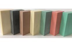 China Olive 1.40g/Cm3 Polyurethane Tooling Board For Machining Concave Convex Model And Fixture supplier