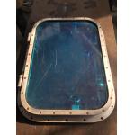 Fixed And Welded Installation Marine Wheelhouse Window With Aluminum Frame