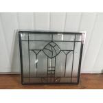 Artistic Tempered Safety Glass IGCC / IGMA Certification Steel Frame for sale