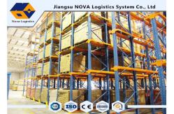 China Durable Steel Double Deep Pallet Racking , Drive Through Pallet Racking  supplier