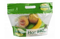 China BOPP / CPP Fresh Plastic Vegetable Packaging Bag With Vent Holes supplier