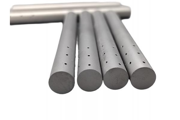 High Hardness Solid Tungsten Carbide Rods With Multiple Side Cooling Holes