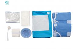 China Disposable Surgical Cardiovascular Pack Set Sterilized Drape Kit With Reinforced Gown supplier