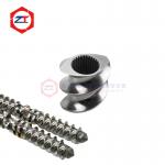 Highly Durable Twin Screw Extruder Spare Parts With HRC58-62 Hardness And Sand Blast / Polishing for sale