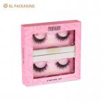 Wholesale Custom Printing Rigid Cardboard Paper Box Cosmetic Paper Box False Eyelash Packing Box for sale