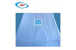 China Sterile OEM Blue Laparotomy Surgical Drape With CE ISO13485 supplier
