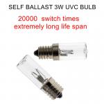 4W Ozone UVC Light Cabinet Bacteria Disinfection  E14 UV Light for sale