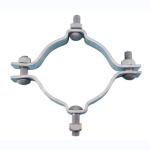 M16 M20 HDG Pole Band Power Line Fittings