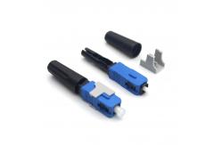 China Fiber Optic SC/APC-UPC Quick Assembly Connector FTTH and FTTX supplier