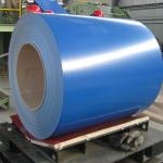 Zinc Metal Corrugated Ppgi Steel Sheet Coil Roofs Color Coated Galvanized for sale