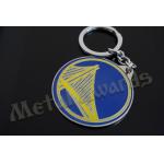 Circle Design Bridge Metal Key Chains Metal Key Fobs Hard Enamel Customize Logo