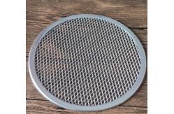 China Non Stick 8 Inch --22inch Aluminum Mesh Pizza Screen Customized Size supplier