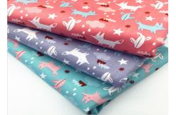 China Rotary Screen Printed 10OZ Cotton Canvas With Customized Pattern supplier