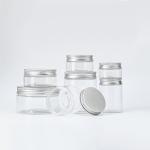 JXPACK transparent Plastic jar, suitable for honey, nuts, candies, powders, etc. Food-grade plastic jar with lid for sale