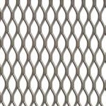 Diamond 0.5mm Thickness Decorative Expanded Metal Mesh CE Passed