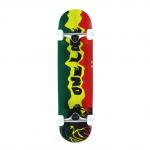 YOBANG OEM Punked Skateboards Rasta II Rasta Complete Skateboard - 7.75 x 31.5 for sale