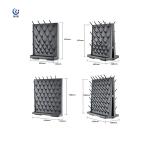 PP Lab Peg Board Detachable Corrosion Resistant Square Polypropylene PegBoard for sale