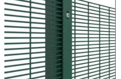 China Security 358 High Security Fence Glavnized And Electrostatic Polyester Powder Coated supplier
