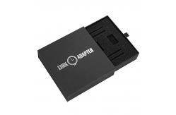 China Personalized Logo Fashion Design Cardboard Watch Storage Drawer Box with Sponge Liner supplier