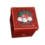 Custom Printing Christmas Ornament Packaging Boxes Recyclable With Lid And Base Box for sale