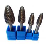 F Type Arc Round Head Carbide Rotary File Double Groove Grinding Head Electric Engraving Head for sale