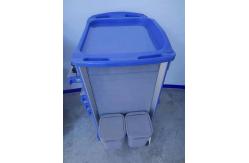 China Emergency Trolley for hospital patient with Defibrillator Board  750*480*920mm supplier