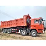 Tipper WEICHAI Diesel Engine SHACMAN F3000 Dump Truck 8x4 380 EuroII Red