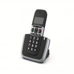 Cordless Phone Low Radiation with Answering Machine CallerID Display and Call Waiting for sale