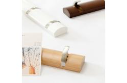 China Heavy Duty Coat and Hat Hook Rail Wall Hooks Durable Bamboo Robe Rack supplier