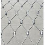Customized 2mm 304 Stainless Steel Rope Wire Mesh Aperture 60*104mm for sale