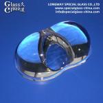 Durable Borosilicate Glass LED Lighting Led Lens Resisting Hight Temperature for sale