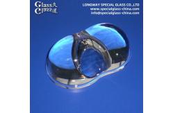 China Durable Borosilicate Glass LED Lighting Led Lens Resisting Hight Temperature supplier