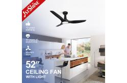 China 2700K 3000K 5000K Acrylic Plastic Ceiling Fan Modern Easy Clean supplier