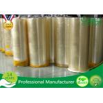 Single Side Strong Adhesive Bopp Jumbo Roll Tape For Packing / Slitting for sale