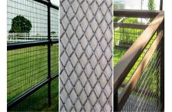 China 2.5m Galvanized Crimped Wire Mesh Park Safety Fence Use supplier