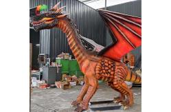 China Amusement Park Outdoor Decoration  Animatronic Dragons Sunproof supplier