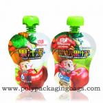 90ml Stand Up Pouch With Spout For Juice Spouted Pouch Bags For Apple Juice for sale