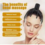 2 AAA Batteries Head Scalp Massager for Head/ Scalp Care and Improved Circulation for sale
