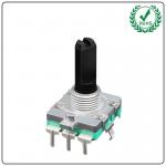 China Encoder Rotary Incremental Pulser Rotary Encoder Push Pull Switch Insulated Shaft 360 Degree Rotary Encoder Gray for sale
