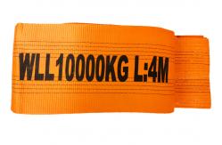 China Wear Resistant 10T Endless Polyester Flat Webbing Sling supplier