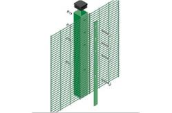 China Durable Welded Security 358 Mesh Fencing 1.8m 2.1m 2.4m Height supplier